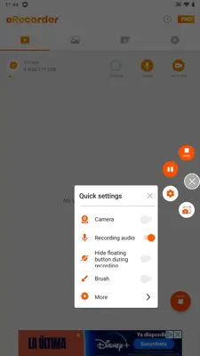 Recorder android App screenshot 1